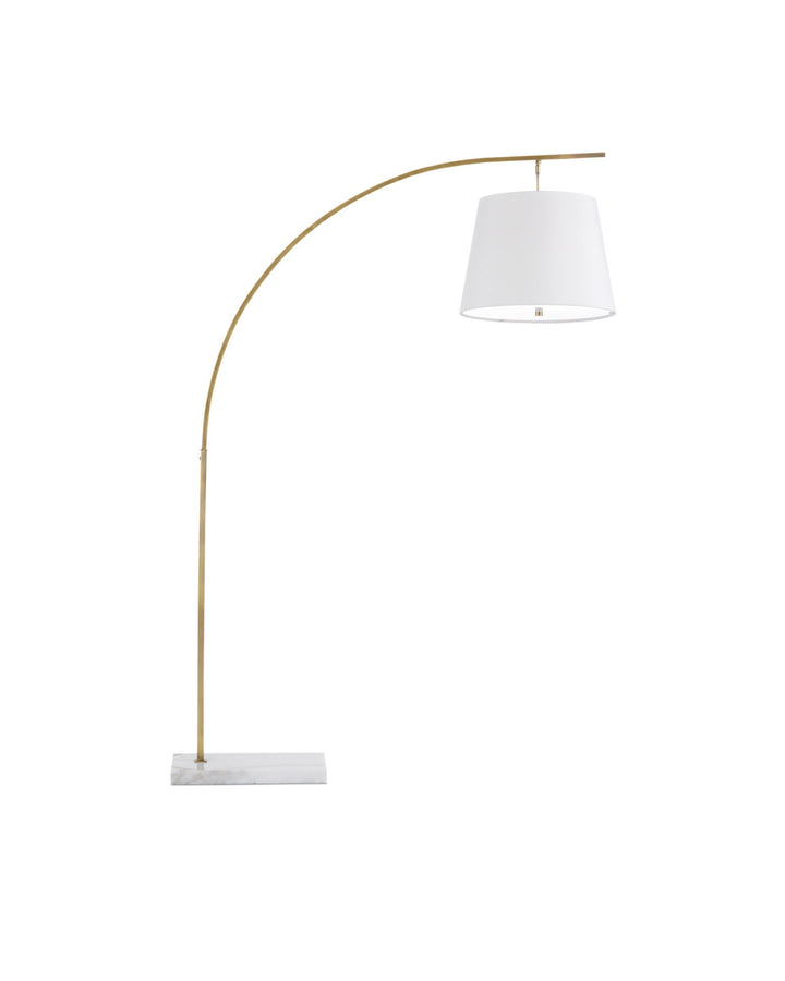 FLOOR LAMP BRASS MEDIUM #66769