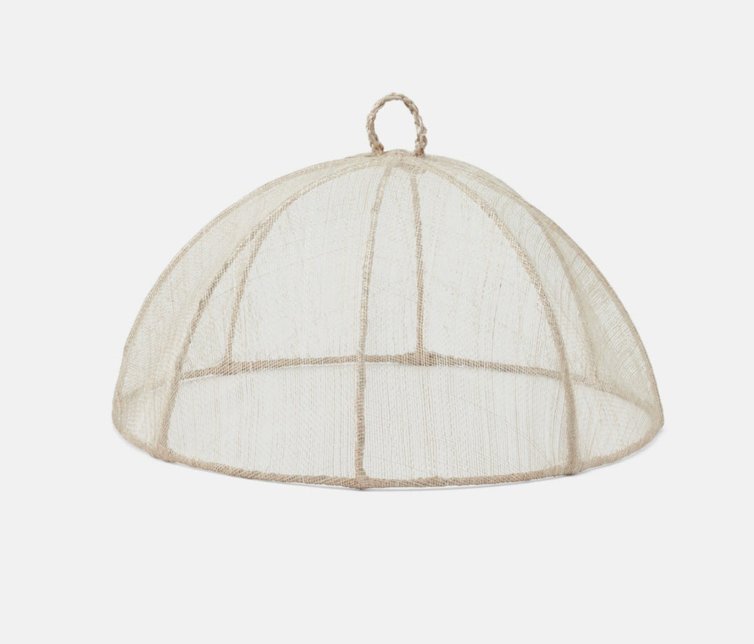 FOOD COVER NATURAL SINAMAY ROUND