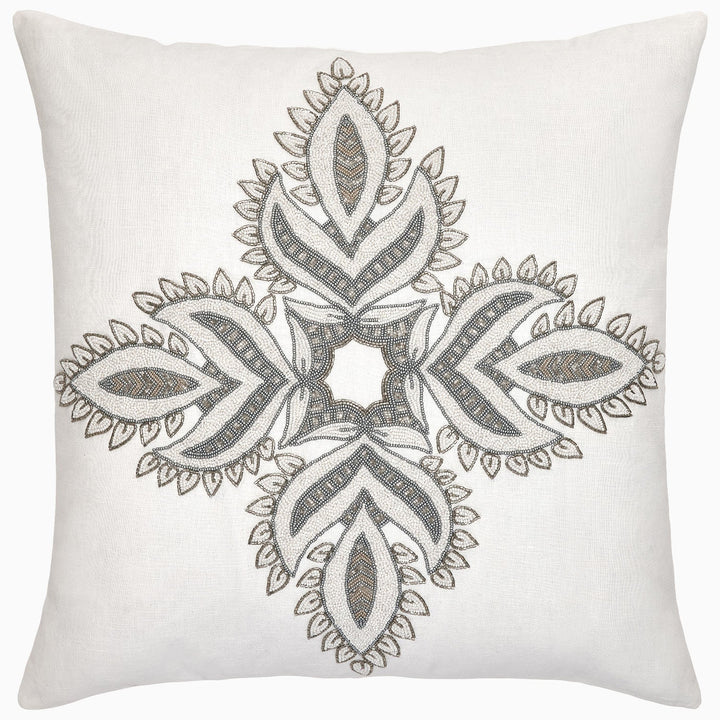 PILLOW DECO BEADED VERDIN #67008