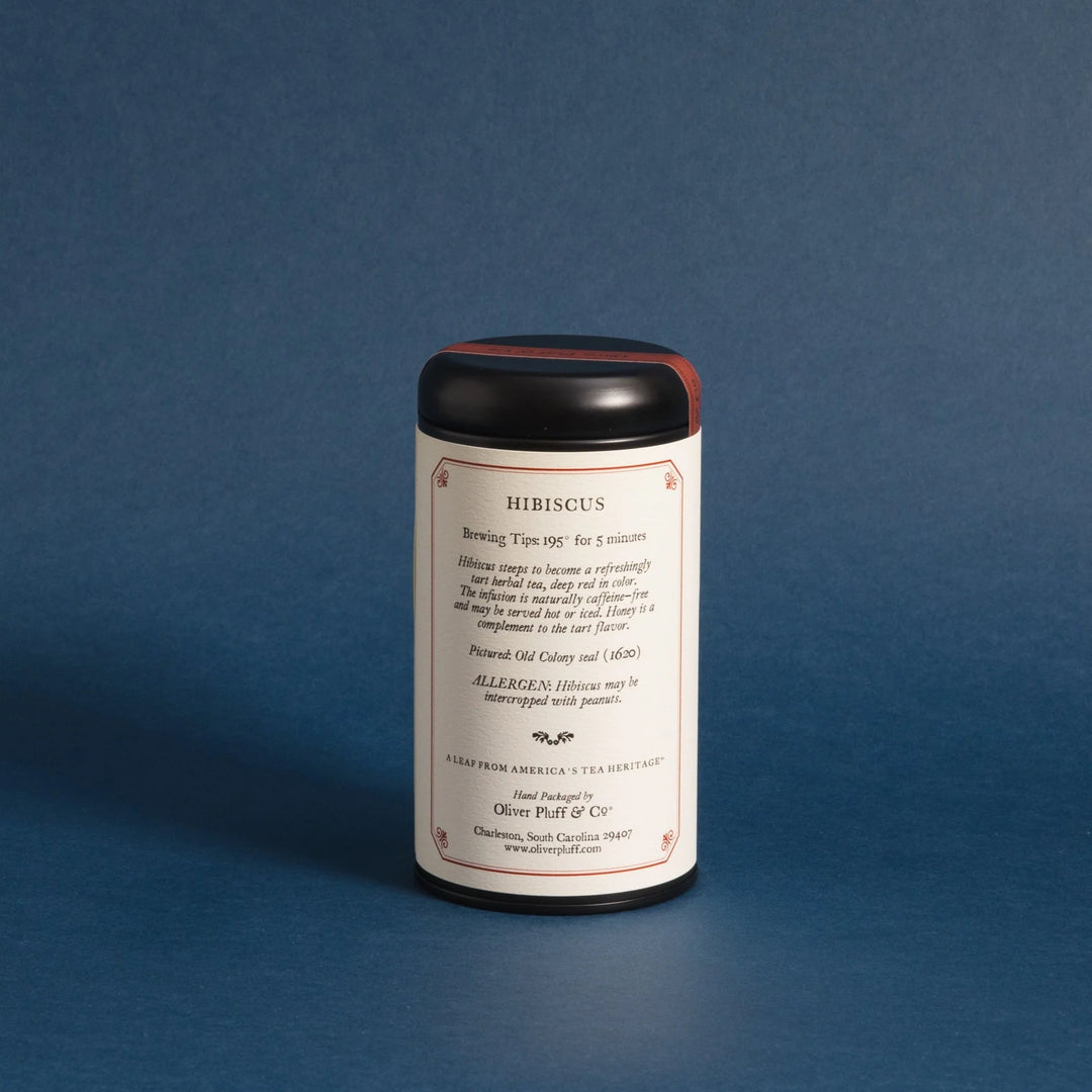 TEA TIN HIBISCUS 20 TEABAGS #67015