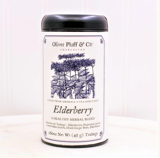 TEA TIN ELDERBERRY 20 TEABAGS #67016