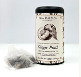 TEA TIN GINGER PEACH 20 TEABAGS