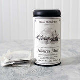 TEA TIN HIBISCUS MINT 20 TEABAGS