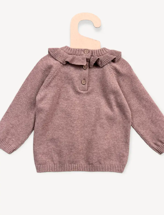 PULLOVER FURRY BUNNY CAFE LATTE