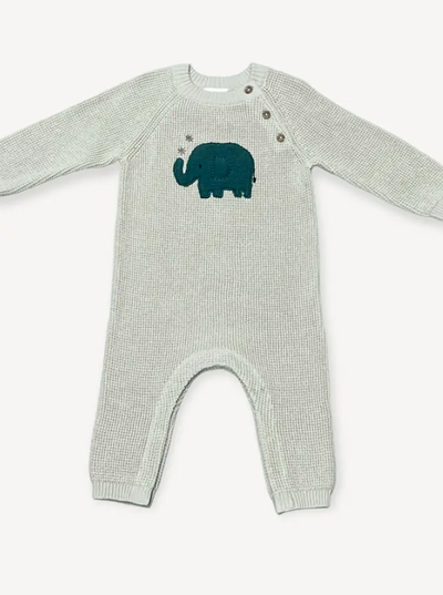 JUMPSUIT LONG SLEEVE ELEPHANT STONE (Available in 3 Sizes)