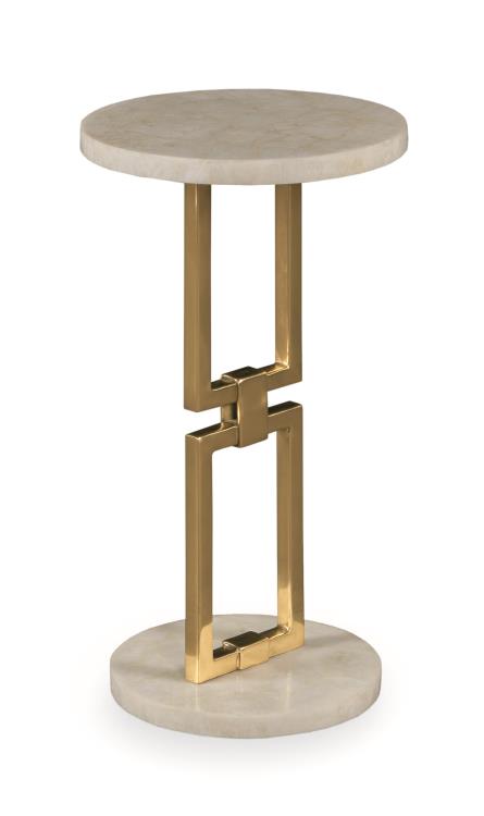 ACCENT TABLE LINKS ROUND