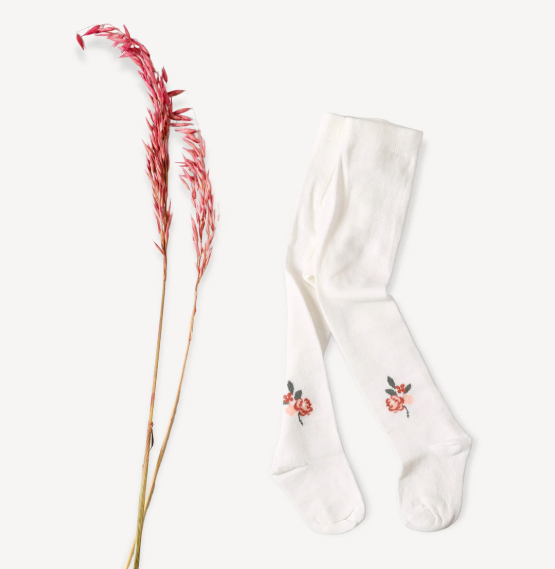 TIGHTS FLORAL JACQUARD