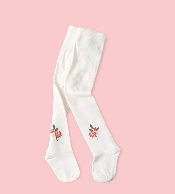 TIGHTS FLORAL JACQUARD