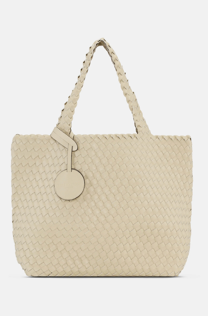 TOTE BAG IVORY W/ PLATIN #67362