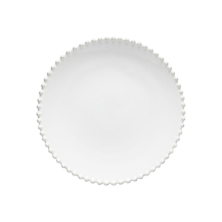 PLATE DINNER PEARL WHITE #67389