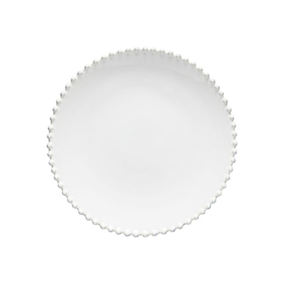 PLATE DINNER PEARL WHITE #67389