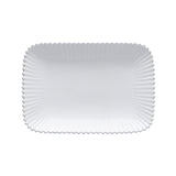 PLATTER WHITE PEARL RECTANGULAR