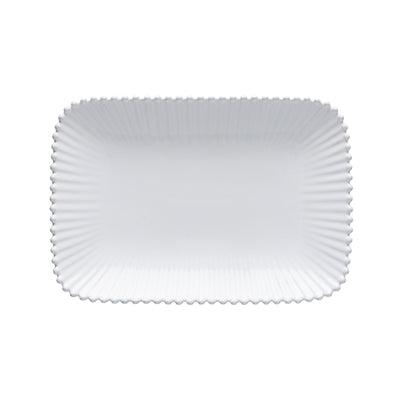 PLATTER WHITE PEARL RECTANGULAR