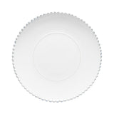 PLATE CHARGER PEARL WHITE