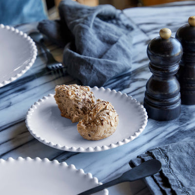 PLATE BREAD PEARL WHITE #67399