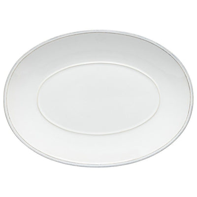 PLATTER OVAL WHITE FRISO (Available in 2 Sizes)