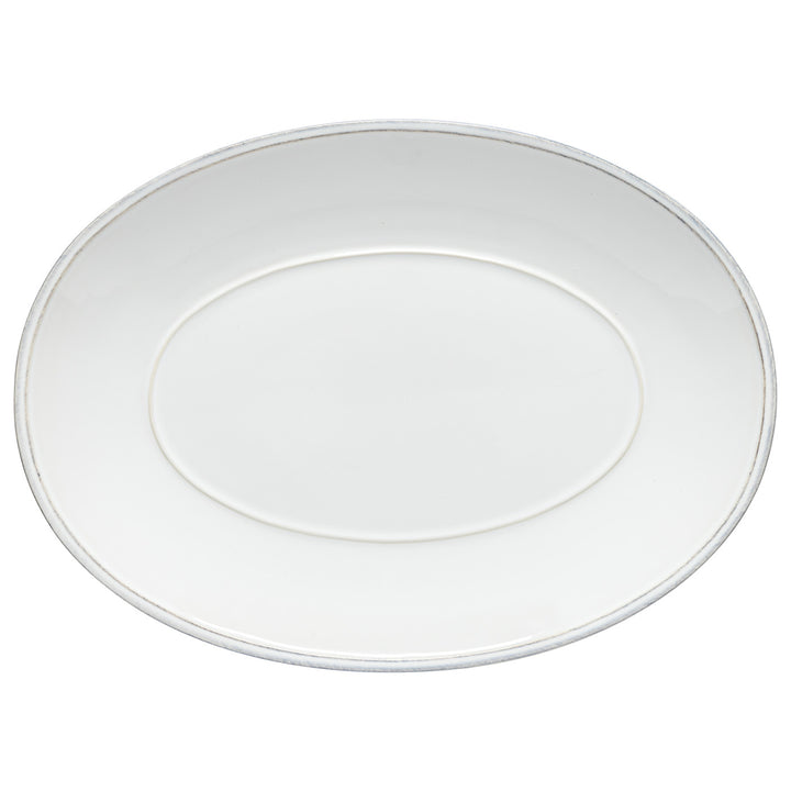 PLATTER OVAL WHITE FRISO
