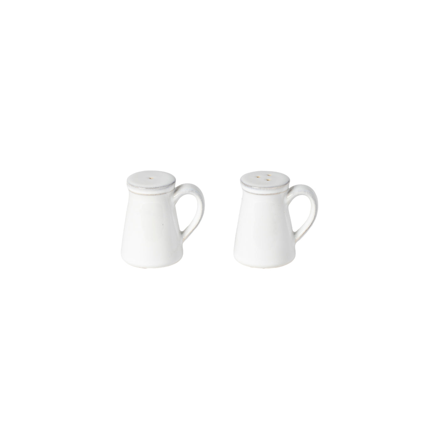 SALT & PEPPER SET WHITE FRISO #67413