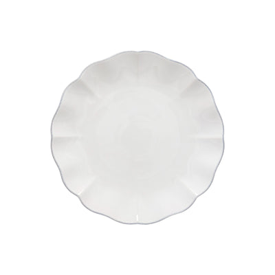 PLATE DINNER ROSA WHITE #67417