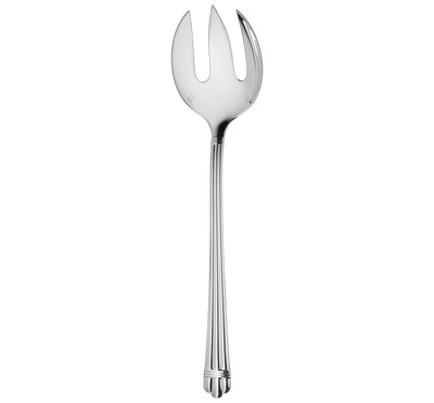 CHRISTOFLE SALAD SERVING FORK SILVER-PLATED ARIA