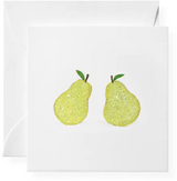GREETING MINI CARD "PEARS"