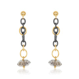 EARRING HERKIMER DIAMOND