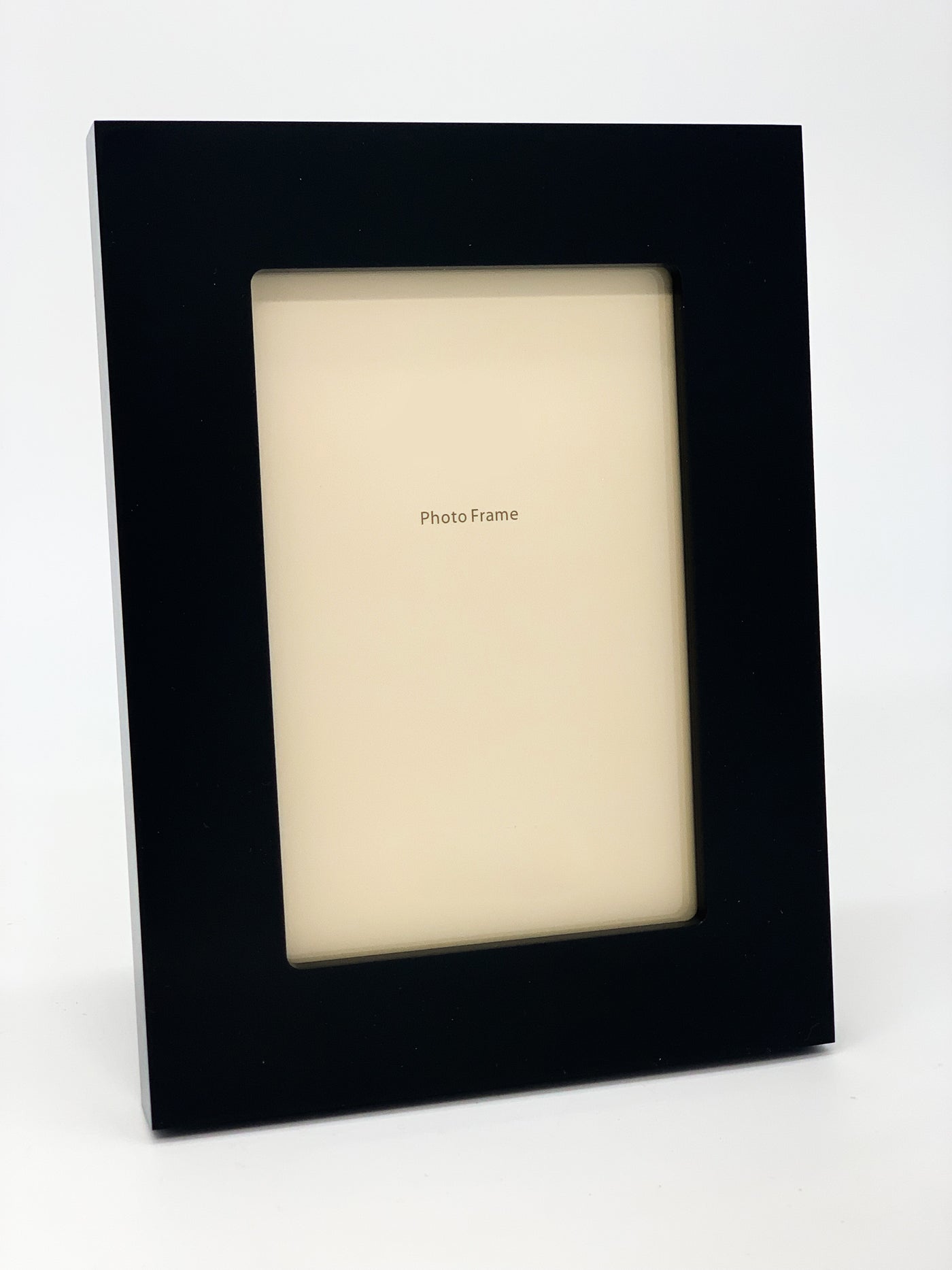 FRAME LUCITE SOLID BLACK (Available in 2 Sizes)