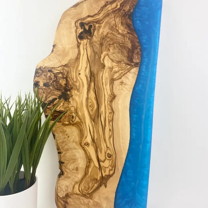 SERVING BOARD OLIVE WOOD & RESIN #67661