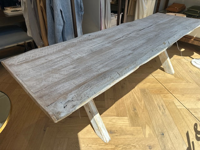 VINTAGE OAK REFECTORY TABLE FROM PARIS