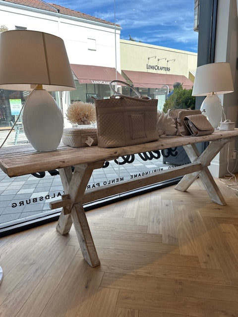 VINTAGE OAK REFECTORY TABLE FROM PARIS