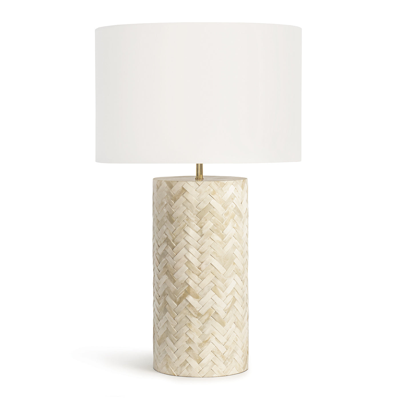 TABLE LAMP NATURAL BONE