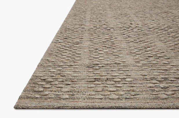 RUG HANDWOVEN PEWTER