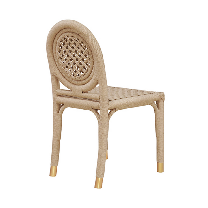 DINING CHAIR ROUND BACK RATTAN #67904