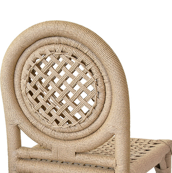 DINING CHAIR ROUND BACK RATTAN #67904