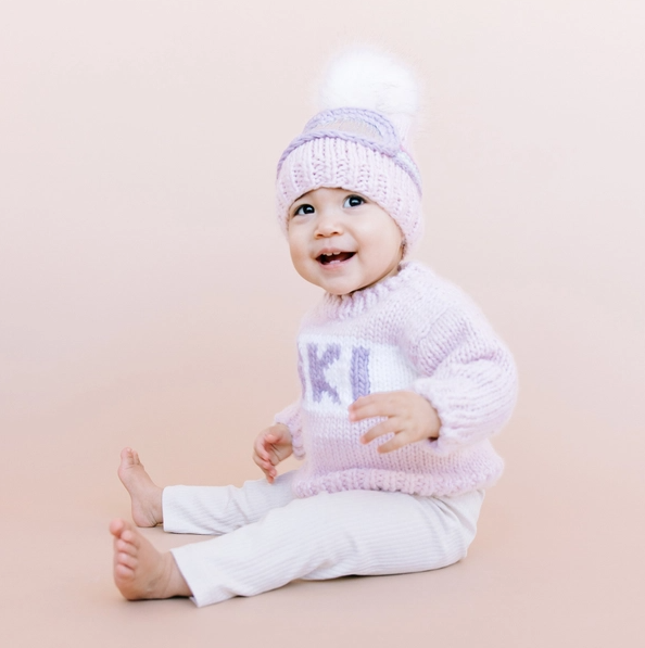BABY SWEATER SKI PINK BARBIE
