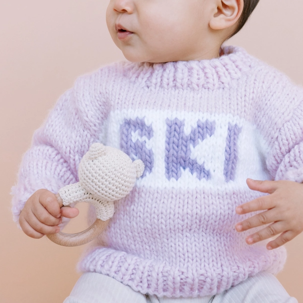 BABY SWEATER SKI PINK BARBIE