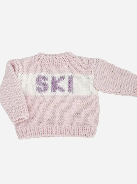 BABY SWEATER SKI PINK BARBIE 2-4Y