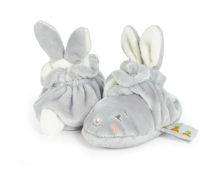 SLIPPERS BUNNY BLUE 0-6M #68176