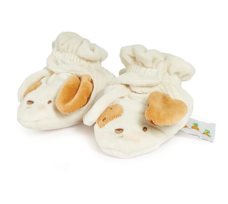 SLIPPERS BLUE PUPPIES 0-6 M