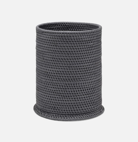BATH COLLECTION DARK GRAY RATTAN