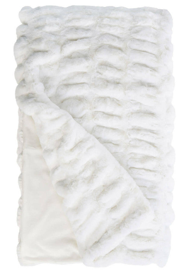 THROW SNOW MINK FAUX FUR (NRD) #68476