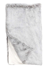 THROW STERLING MINK FAUX FUR