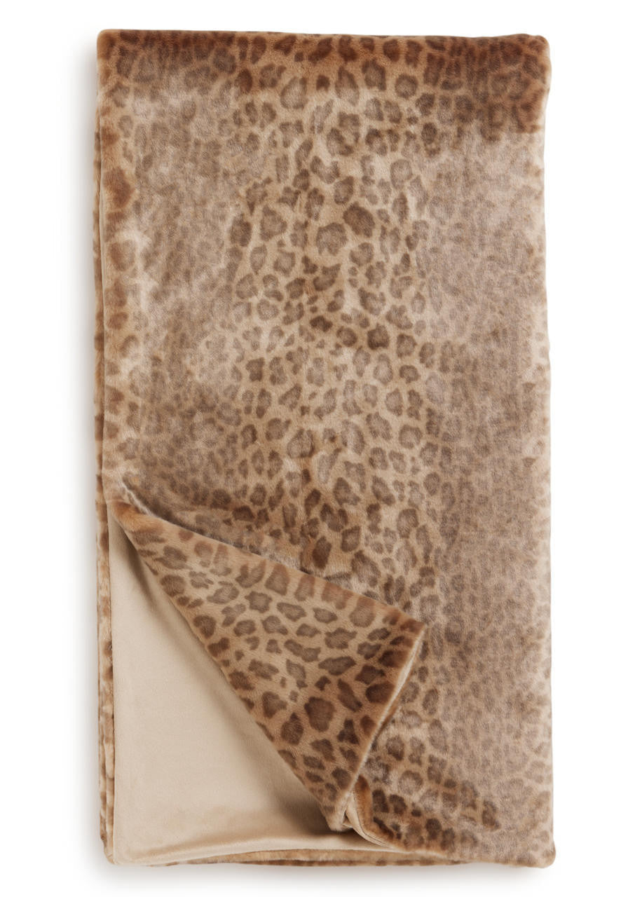 THROW VINTAGE LEOPARD #68524