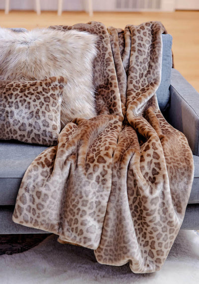 THROW VINTAGE LEOPARD #68524