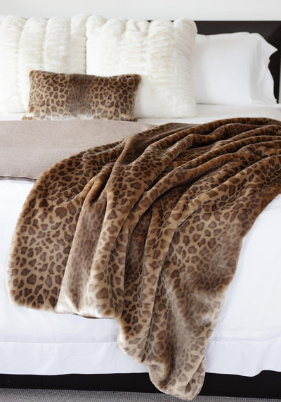THROW VINTAGE LEOPARD #68524