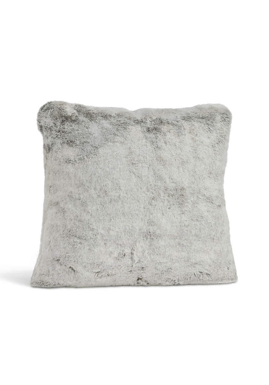 PILLOW FAUX MINK STERLING (NRD)