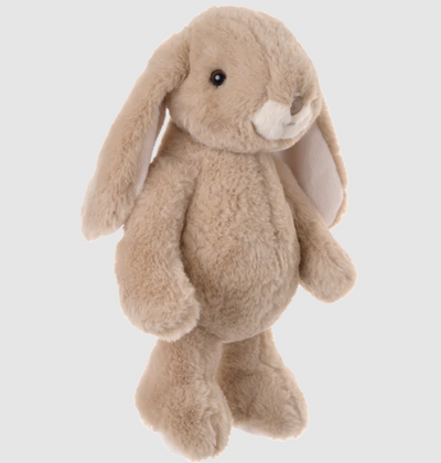 TOY PLUSH BUNNY TAUPE