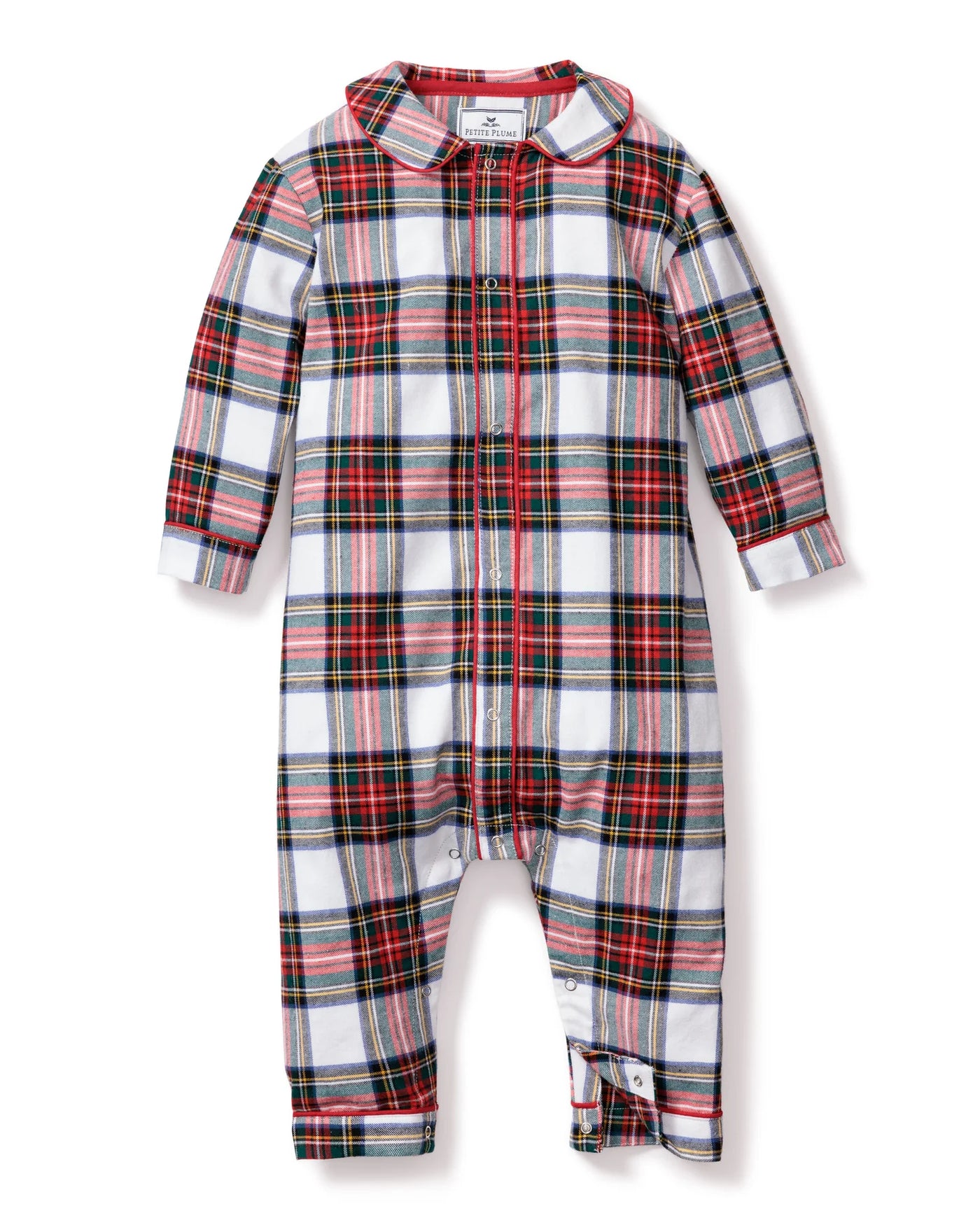 ROMPER SCOTTISH PATTERN RED/GREEN