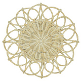 PLACEMAT TWISTED RATTAN 15"