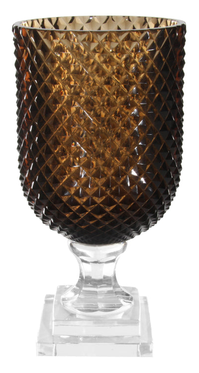 HURRICANE CRYSTAL DIAMOND CUT BROWN (Available in 2 Sizes)